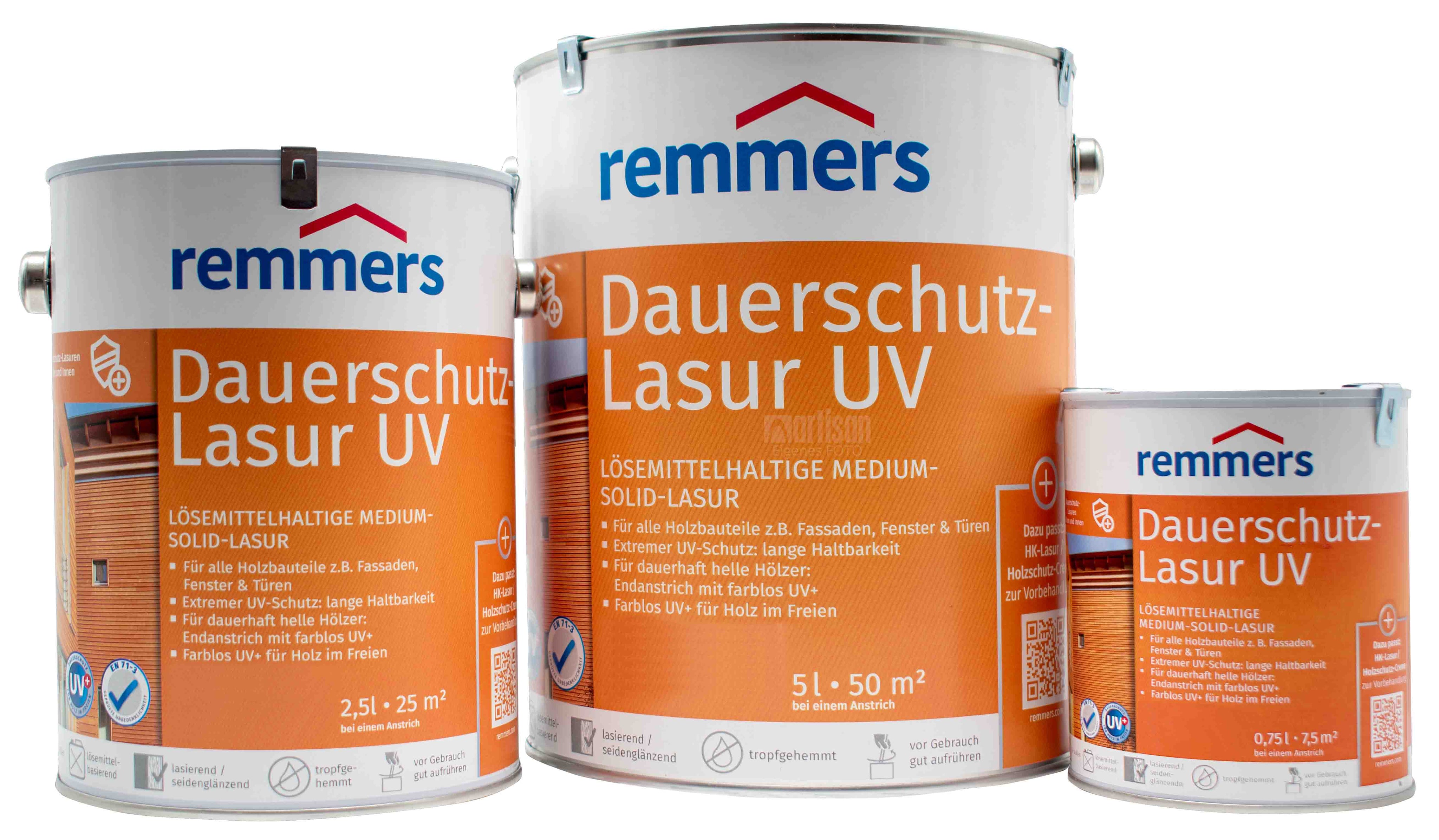 Remmers Dauerschutz-Lasur UV Holzlasur außen UV-beständige Holzfarbe 