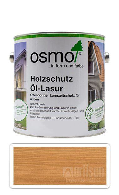 Osmo Holzschutz Öl-Lasur Eco Produkt Holzfarbe außen Garten Holz Öl Lärche