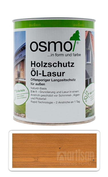 Osmo Holzschutz Öl-Lasur Eco Produkt Holzfarbe außen Garten Holz Öl Kiefer