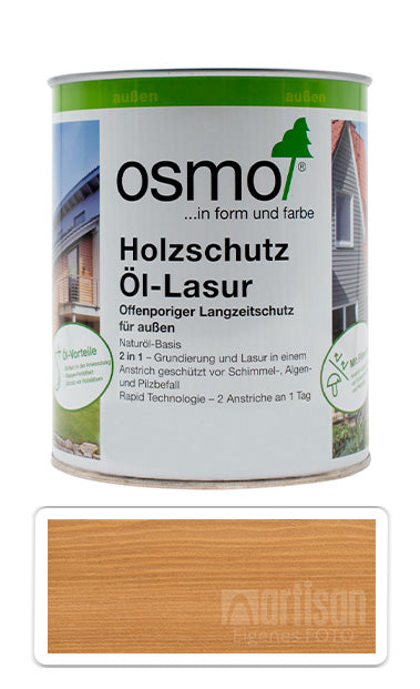 Osmo Holzschutz Öl-Lasur Eco Produkt Holzfarbe außen Garten Holz Öl Lärche