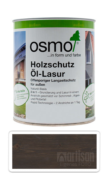 Osmo Holzschutz Öl-Lasur Eco Produkt Holzfarbe außen Garten Holz Öl Palisander