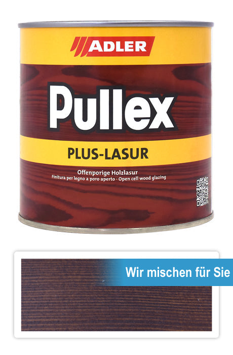 Adler Plus Lasur Pullex Holzfarbe außen Holzschutzfarbe Palisandr