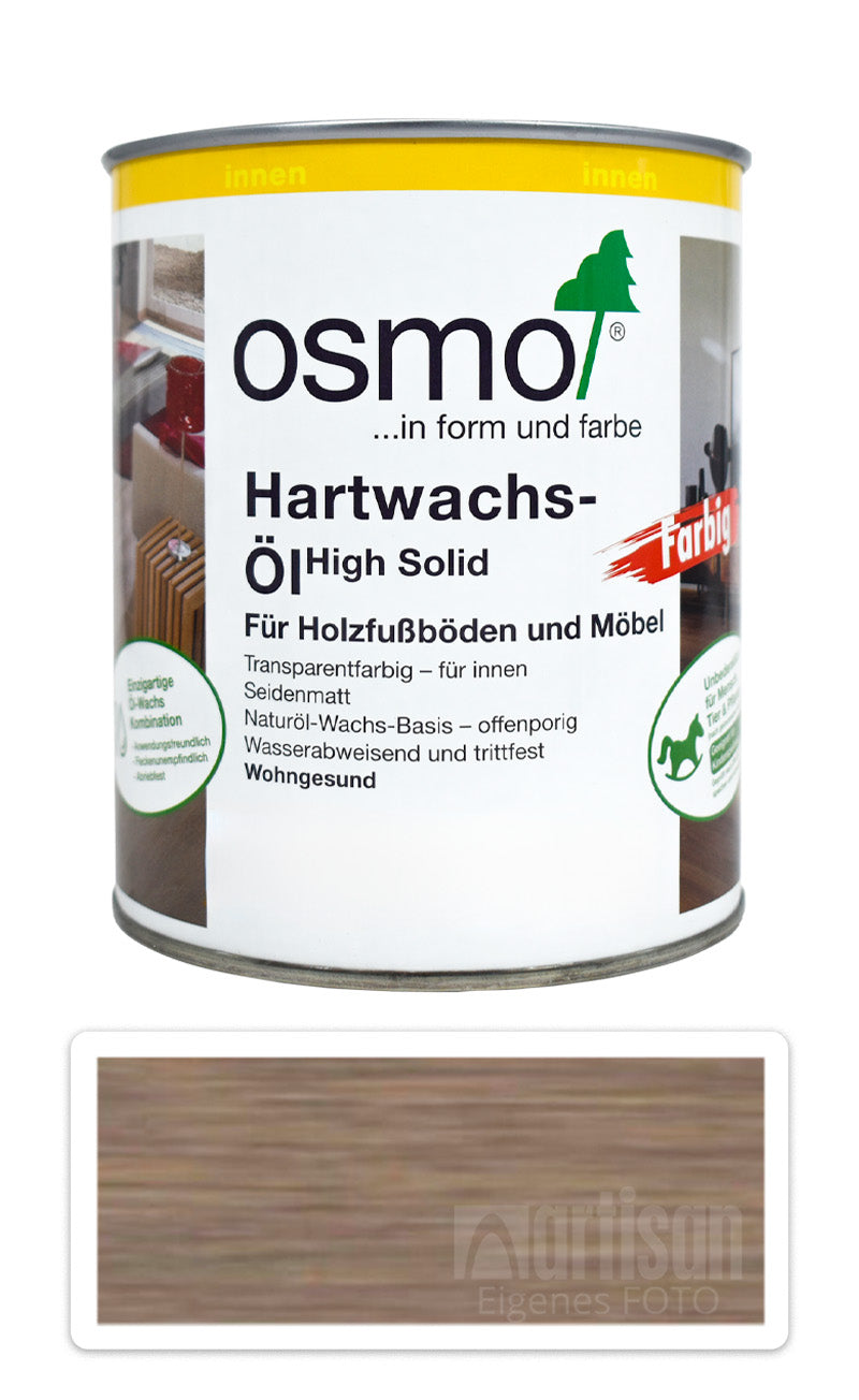 OSMO Hartwachs-Öl Farbig für Innenräume 0,75 l Graphit 3074