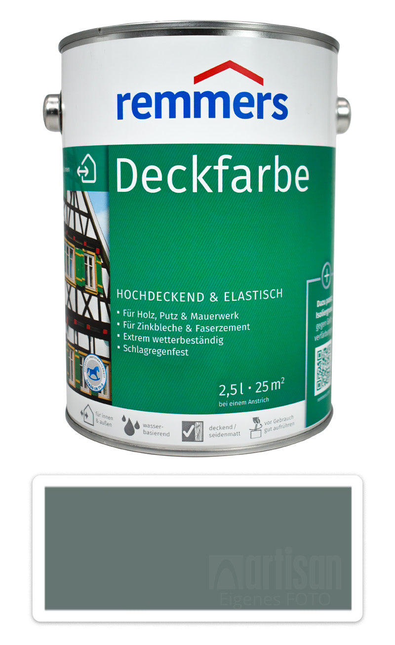 Remmers DF Deckfarbe dächer holz fassaden Holzfarbe außen UV-beständige Dunkelgrau