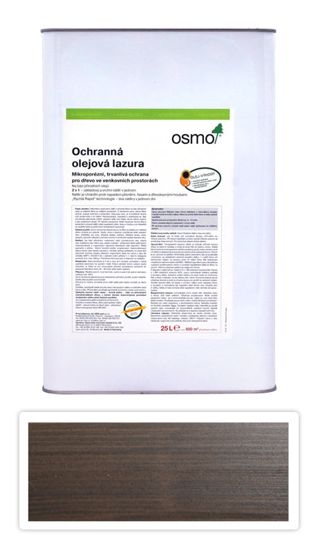 Osmo Holzschutz Öl-Lasur Eco Produkt Holzfarbe außen Garten Holz Öl Patina