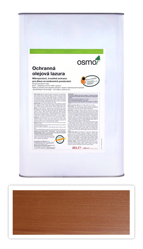 Osmo Holzschutz Öl-Lasur Eco Produkt Holzfarbe außen Garten Holz Öl Lärche