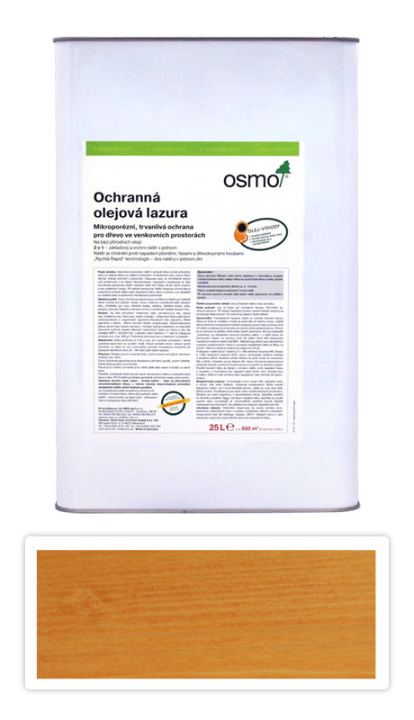 Osmo Holzschutz Öl-Lasur Eco Produkt Holzfarbe außen Garten Holz Öl Pinie