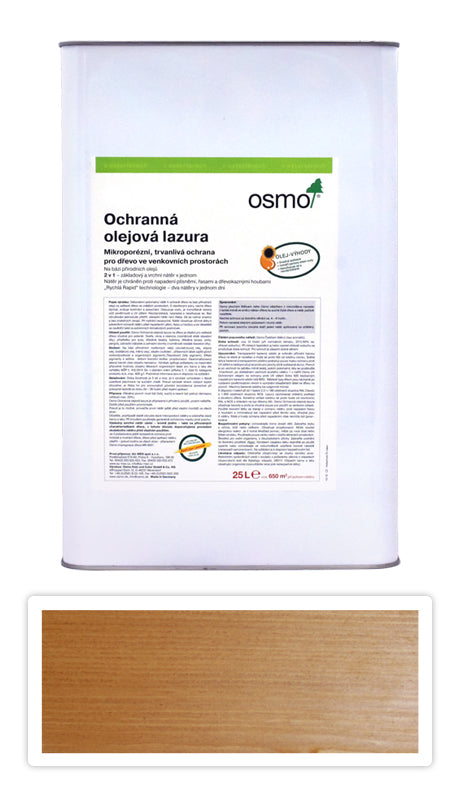 Osmo Holzschutz Öl-Lasur Eco Produkt Holzfarbe außen Garten Holz Öl Keifer