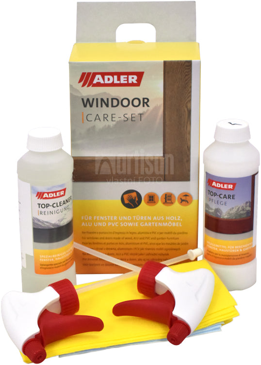 ADLER Windoor Care-Set - Pflege-Set für Fenster und Türen