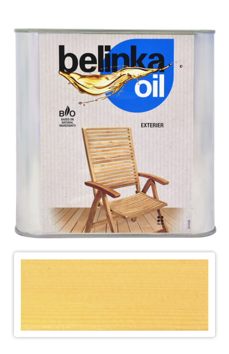 BELINKA Oil Exterier - Öl für Gartenmöbel 2,5 l Farblos